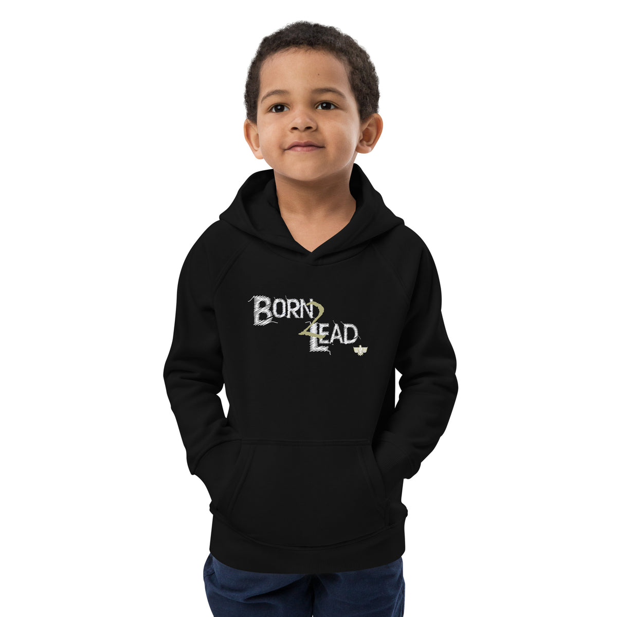 Born 2 Lead Kids Unisex Eco Hoodie